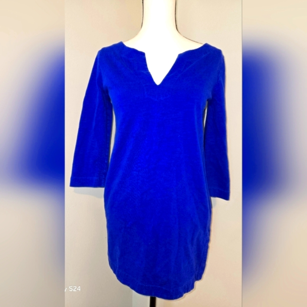 J. Crew Royal Blue Knit Top